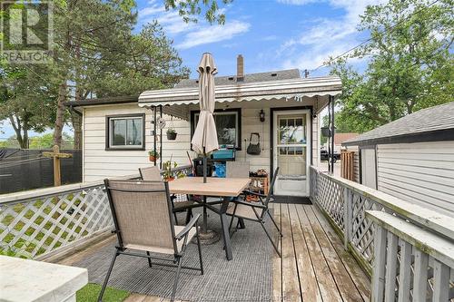 732 Vanier Street, Windsor, ON - Outdoor With Deck Patio Veranda With Exterior