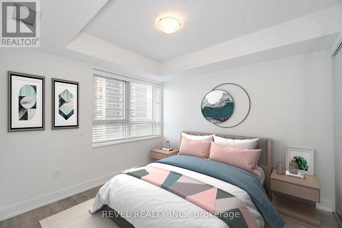 725 - 9 Mabelle Avenue, Toronto (Islington-City Centre West), ON - Indoor Photo Showing Bedroom