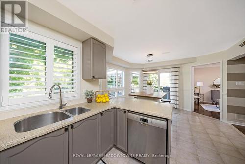 110 Pentland Road, Hamilton (Waterdown), ON - Indoor Photo Showing Kitchen With Double Sink