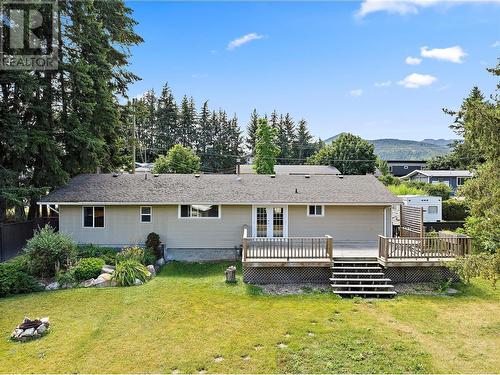 3181 8 Avenue Ne, Salmon Arm, BC - Outdoor With Deck Patio Veranda