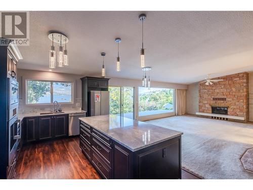 102 Derenzy Place, Penticton, BC - Indoor With Fireplace