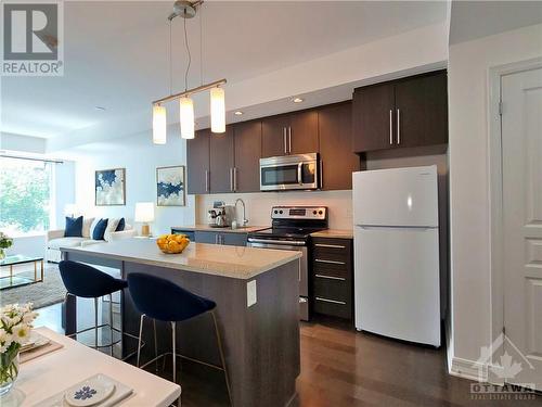 238 Besserer Street Unit#203, Ottawa, ON - Indoor Photo Showing Kitchen With Stainless Steel Kitchen