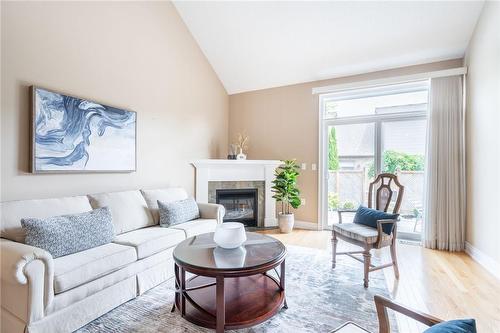 2165 Itabashi Way|Unit #14, Burlington, ON - Indoor Photo Showing Living Room With Fireplace