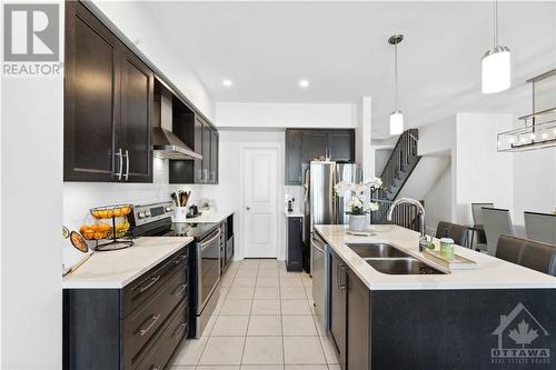 13 Brixton Way, Ottawa, ON - Indoor Photo Showing Kitchen With Double Sink With Upgraded Kitchen