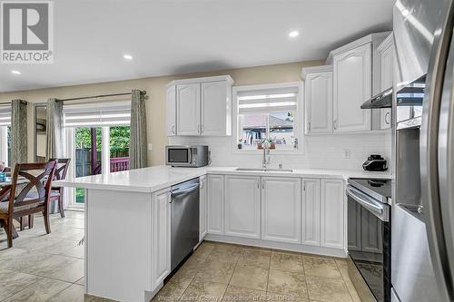 4575 Unicorn Avenue, Windsor, ON - Indoor Photo Showing Kitchen With Stainless Steel Kitchen