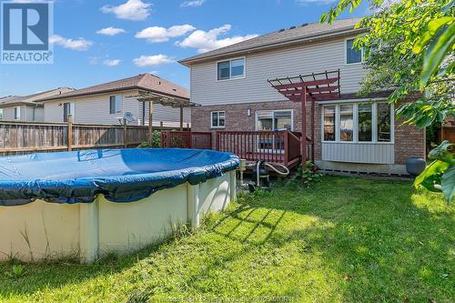 4575 Unicorn Avenue, Windsor, ON - Outdoor With Above Ground Pool