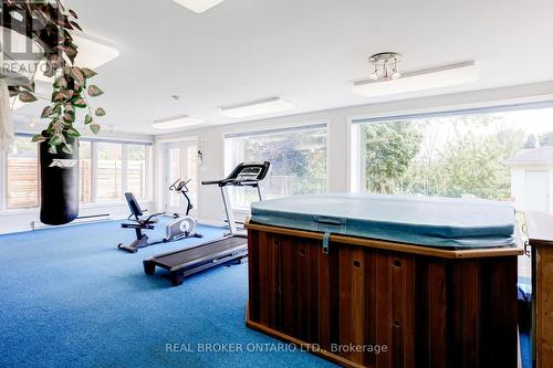 87 Taylorwood Avenue, Caledon (Bolton North), ON - Indoor Photo Showing Gym Room