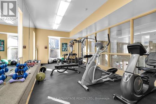 407 - 460 Wellington Street, London, ON - Indoor Photo Showing Gym Room