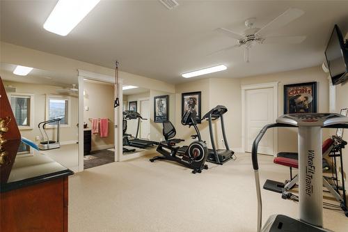 648 Denali Drive, Kelowna, BC - Indoor Photo Showing Gym Room