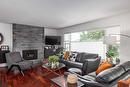 2640 Thacker Drive, West Kelowna, BC  - Indoor Photo Showing Living Room With Fireplace 