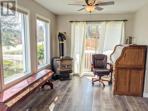 21 Pleasure Street, Kawartha Lakes (Cameron), ON - Indoor With Fireplace