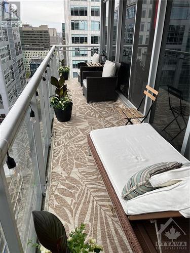 324 Laurier Avenue Unit#2109, Ottawa, ON - Outdoor With Balcony