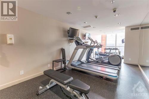 324 Laurier Avenue Unit#2109, Ottawa, ON - Indoor Photo Showing Gym Room