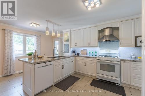 1600 Forster Avenue, Peterborough, ON - Indoor Photo Showing Kitchen With Double Sink