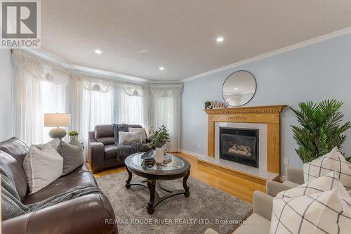 1600 Forster Avenue, Peterborough, ON - Indoor Photo Showing Living Room With Fireplace