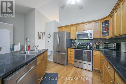 22 - 1077 Hamilton Road, London, ON - Indoor Photo Showing Kitchen With Stainless Steel Kitchen With Double Sink