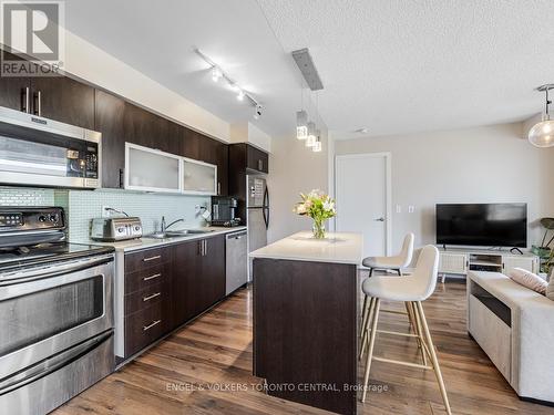 1507 - 80 Western Battery Road, Toronto (Niagara), ON - Indoor Photo Showing Kitchen With Double Sink