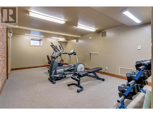 901 2Nd Avenue Unit# 302A, Fernie, BC - Indoor Photo Showing Gym Room