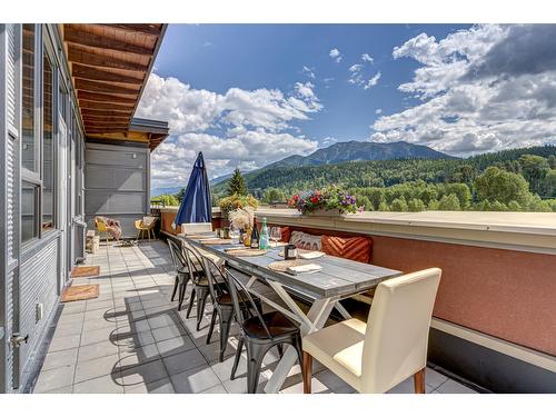 302A - 901 2Nd Avenue, Fernie, BC - Outdoor With Deck Patio Veranda