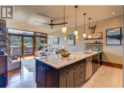 901 2Nd Avenue Unit# 302A, Fernie, BC - Indoor Photo Showing Kitchen