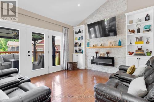 75 Sycamore Drive, Belleville, ON - Indoor Photo Showing Living Room With Fireplace