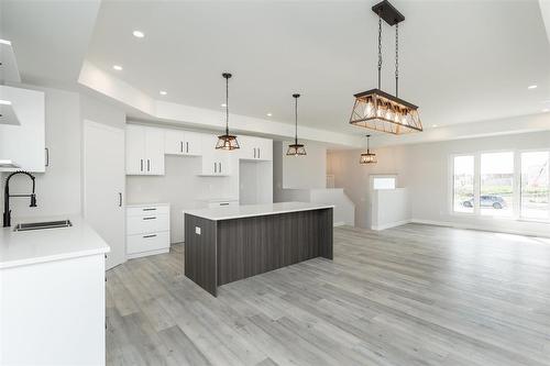 199 Wyndham Estate Drive, Steinbach, MB - Indoor Photo Showing Kitchen With Upgraded Kitchen