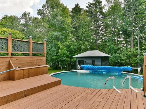 Pool - 781 Rue Du Soleil, L'Épiphanie, QC - Outdoor With Above Ground Pool With Backyard