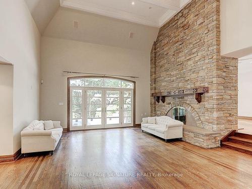 28 Old English Lane, Markham, ON - Indoor Photo Showing Other Room With Fireplace