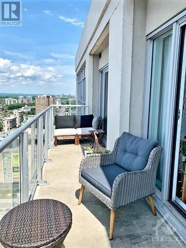 242 Rideau Street Unit#Ph2-2802, Ottawa, ON - Outdoor With Balcony With Exterior