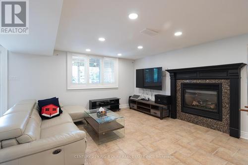 31 Eyer Drive, Markham, ON - Indoor Photo Showing Living Room With Fireplace