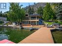 8180 Tronson Road, Vernon, BC  - Outdoor With Body Of Water With Deck Patio Veranda 