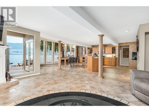 8180 Tronson Road, Vernon, BC - Indoor Photo Showing Other Room With Fireplace