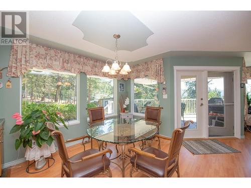 7775 Chew Road, Vernon, BC - Indoor Photo Showing Dining Room