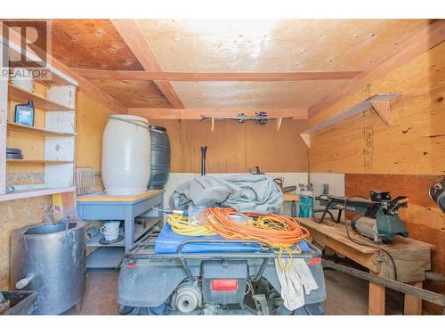 7775 Chew Road, Vernon, BC - Indoor Photo Showing Garage