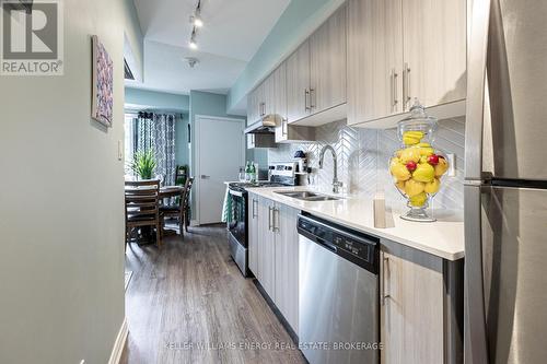 311 - 1 Falaise Road, Toronto (West Hill), ON - Indoor Photo Showing Kitchen With Stainless Steel Kitchen With Double Sink