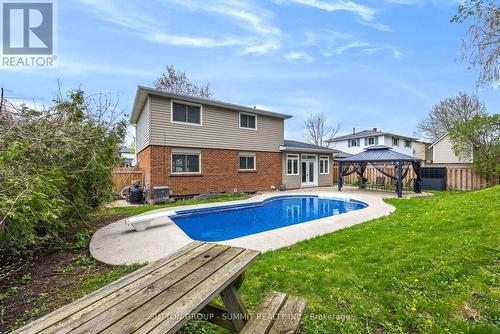 28 Storey Drive, Halton Hills (Acton), ON - Outdoor With In Ground Pool With Backyard With Exterior