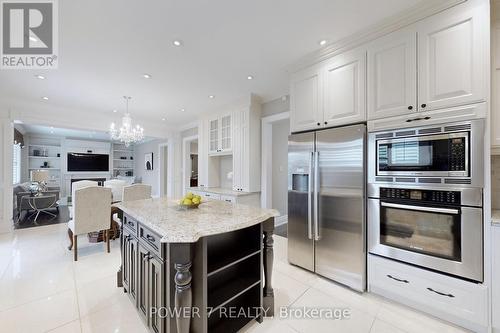 100 Forester Crescent, Markham, ON - Indoor Photo Showing Kitchen With Stainless Steel Kitchen With Upgraded Kitchen