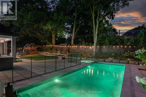 231 Wedgewood Drive, Oakville (Eastlake), ON - Outdoor With In Ground Pool With Backyard