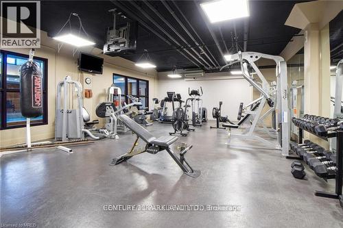 2107 - 150 Charlton Avenue E, Hamilton (Corktown), ON - Indoor Photo Showing Gym Room