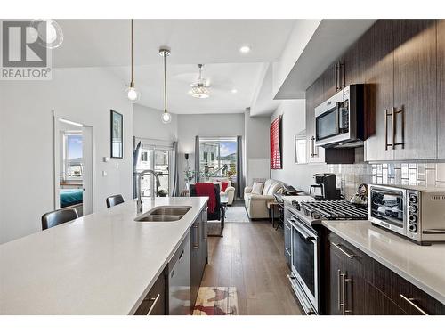 3630 Mission Springs Drive Unit# 602, Kelowna, BC - Indoor Photo Showing Kitchen With Double Sink With Upgraded Kitchen