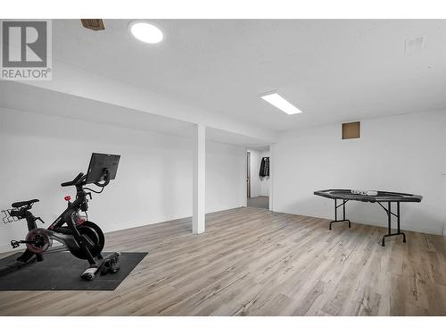 10010 Kel Win Road, Lake Country, BC - Indoor Photo Showing Gym Room