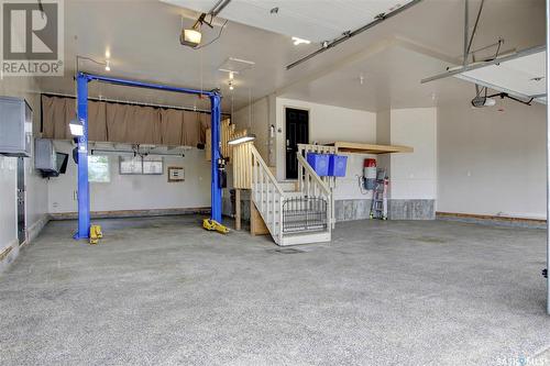 14 Emerald Ridge, White City, SK - Indoor Photo Showing Garage