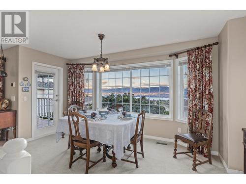 2844 Summerview Place, West Kelowna, BC - Indoor Photo Showing Dining Room