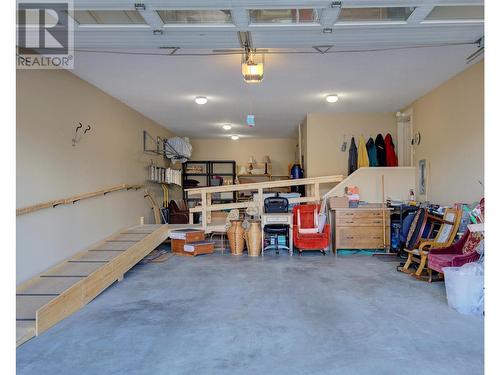 7760 Okanagan Landing Road Unit# 73, Vernon, BC - Indoor Photo Showing Garage