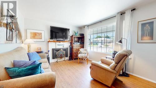 5957 Okanagan Street, Oliver, BC - Indoor Photo Showing Living Room With Fireplace