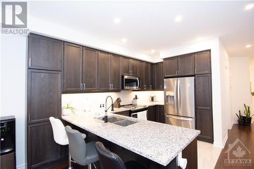 4372 Kelly Farm Drive, Ottawa, ON - Indoor Photo Showing Kitchen With Stainless Steel Kitchen With Double Sink With Upgraded Kitchen