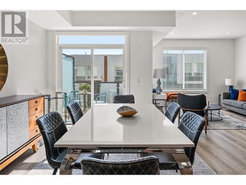 610 Academy Way Unit# 117, Kelowna, BC - Indoor Photo Showing Dining Room