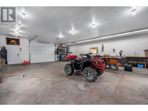 380 Richlands Road, Cherryville, BC - Indoor Photo Showing Garage