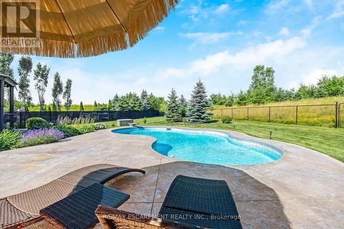 145 Wheeler Court, Guelph/Eramosa (Rockwood), ON - Outdoor With In Ground Pool With Backyard