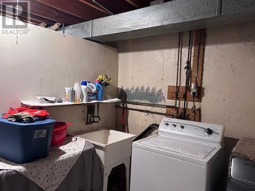 177-183 Connaught Street, Vanderhoof, BC - Indoor Photo Showing Laundry Room